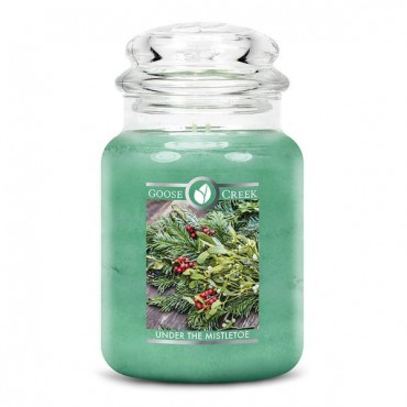 Duża świeca Under The Mistletoe Goose Creek Candle