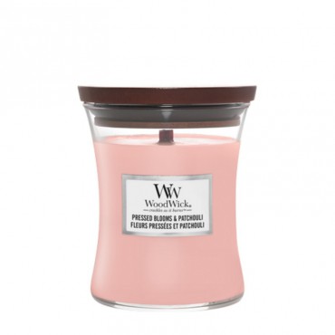 Średnia świeca Pressed Blooms & Patchouli Woodwick