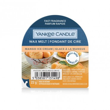 Wosk Mango Ice Cream Yankee Candle