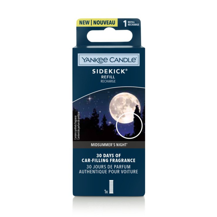 Odświeżacz do auta Sidekick uzupełniacz Midsummers Night Yankee Candle Odświeżacz do auta Sidekick uzupełniacz Midsummers Night Yankee Candle