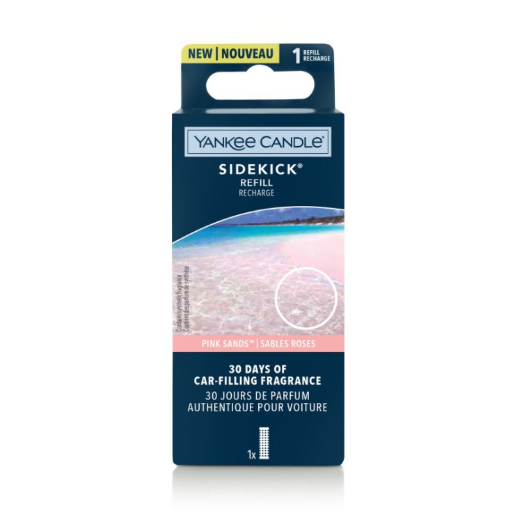 Odświeżacz do auta Sidekick uzupełniacz Pink Sands Yankee Candle Odświeżacz do auta Sidekick uzupełniacz Pink Sands Yankee Candle