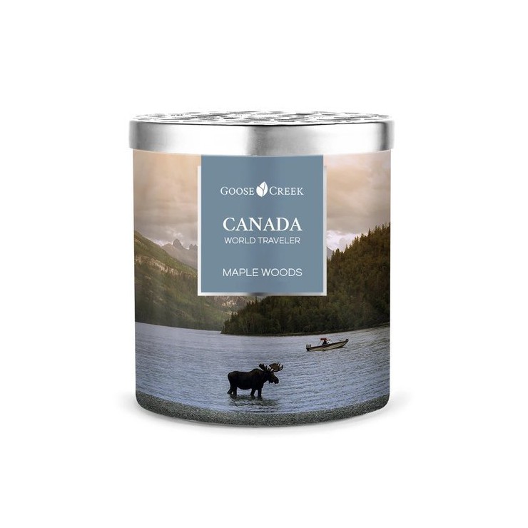 Świeca Tumbler Traveler Maple Woods Goose Creek Candle Świeca Tumbler Traveler Maple Woods Goose Creek Candle