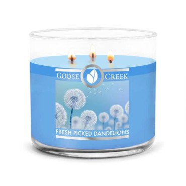 Świeca Tumbler Fresh Picked Dandelions Goose Creek Candle