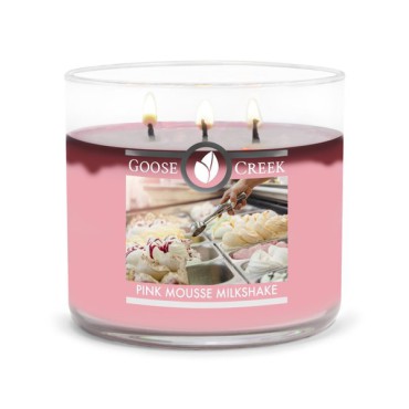 Świeca Tumbler Pink Mousse Milkshake Goose Creek Candle