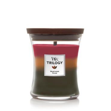 Średnia świeca Heartside Woodwick