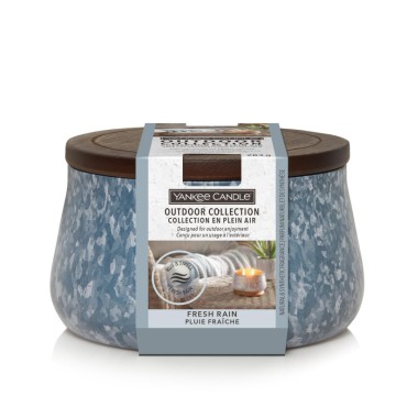 Świeca outdoor ogrodowa Fresh Rain Yankee Candle