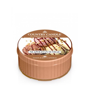 Daylight świeczka Neapolitan Sundae Country Candle