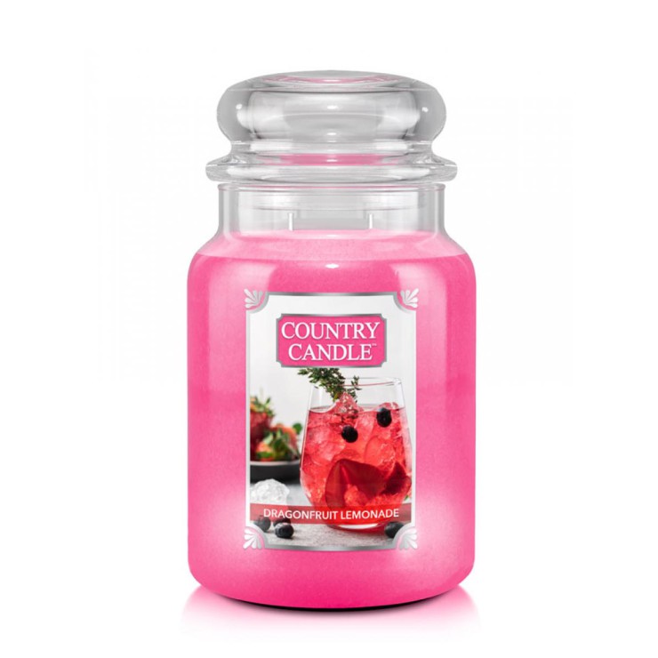 Duża świeca Dragonfruit Lemonade Country Candle Duża świeca Dragonfruit Lemonade Country Candle