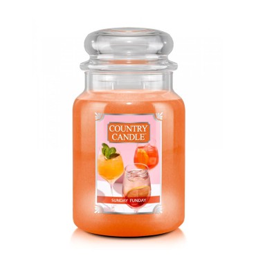 Duża świeca Sunday Funday Country Candle