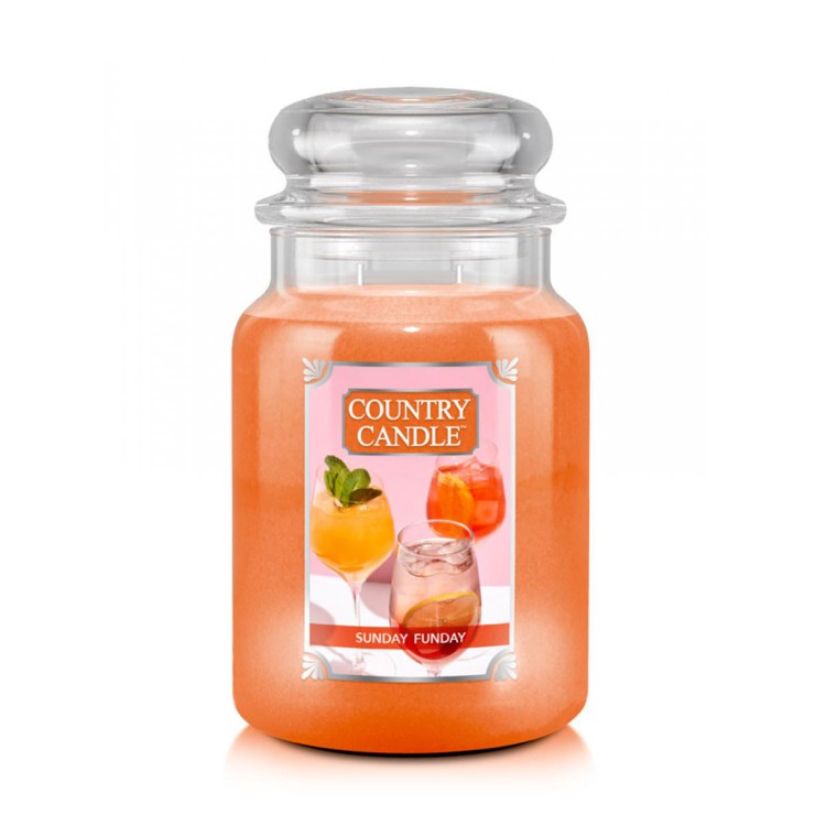 Duża świeca Sunday Funday Country Candle Duża świeca Sunday Funday Country Candle