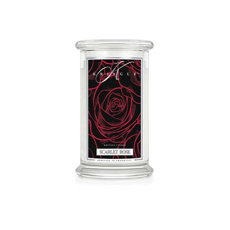 Duża świeca Scarlet Rose Kringle Candle Duża świeca Scarlet Rose Kringle Candle