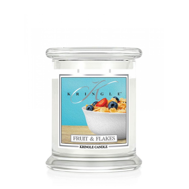 Średnia świeca Fruit & Flakes Kringle Candle