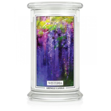 Duża świeca Wisteria Kringle Candle