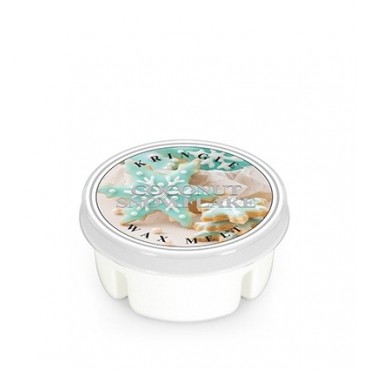 Wosk Coconut Snowflake Kringle Candle