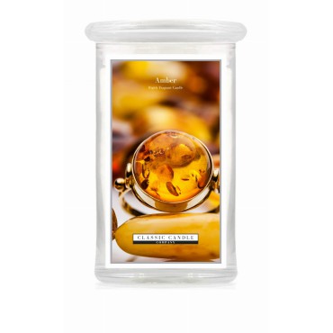 Duża świeca Amber Classic Candle