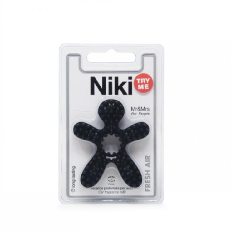 Zapach do samochodu Niki Blister wkład Fresh Air Mr & Mrs Fragrance Zapach do samochodu Niki Blister wkład Fresh Air Mr & Mrs Fragrance