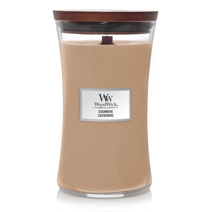 Duża Świeca Cashmere WoodWick Duża Świeca Cashmere WoodWick