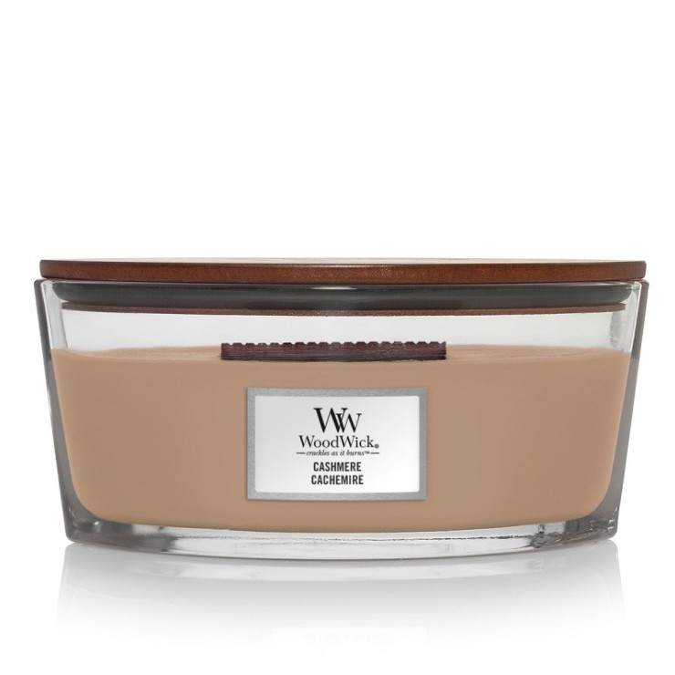 Świeca Hearthwick Cashmere WoodWick Świeca Hearthwick Cashmere WoodWick