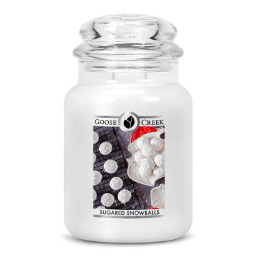 Duża świeca Sugared Snowballs Goose Creek Candle