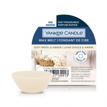 Wosk Soft Wool & Amber Yankee Candle