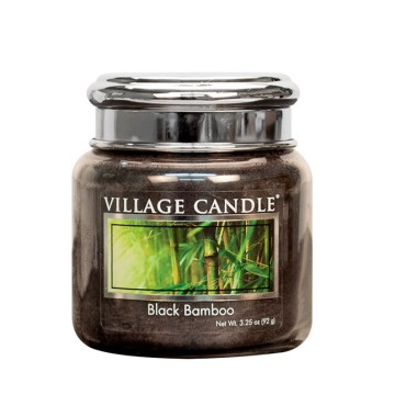 Mała świeca Black Bamboo Village Candle