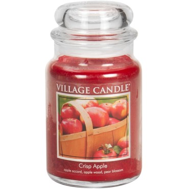 Duża świeca Crisp Apple Village Candle