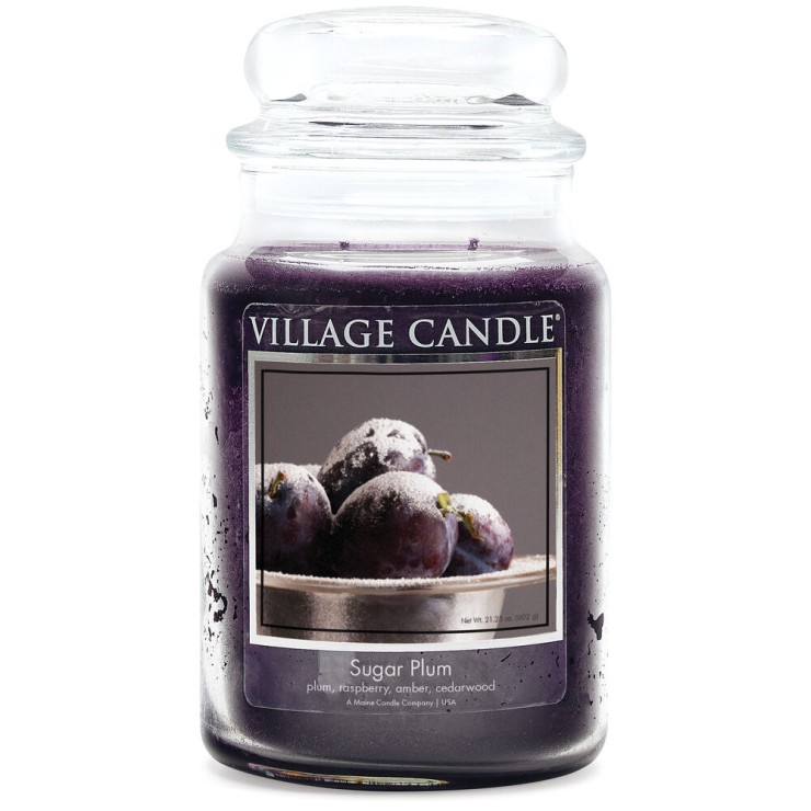 Duża świeca Sugar Plum Village Candle Duża świeca Sugar Plum Village Candle