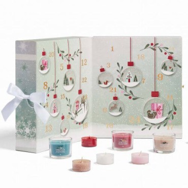 Kalendarz Adwentowy Książka Snow Globe Wonderland Yankee Candle