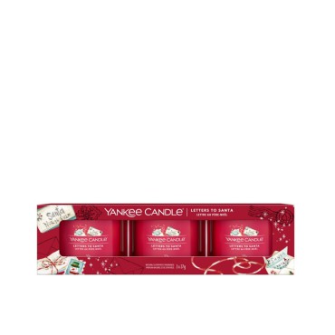 Świece mini 3 pack Letters to Santa Yankee Candle