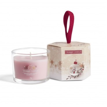 Zestaw 1 świeca mini Snow Globe Wonderland Yankee Candle