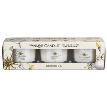 Świece mini 3 pack Twinkling Lights Yankee Candle