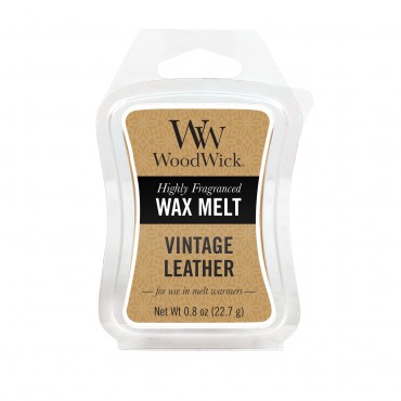 Wosk zapachowy Vintage Leather WoodWick