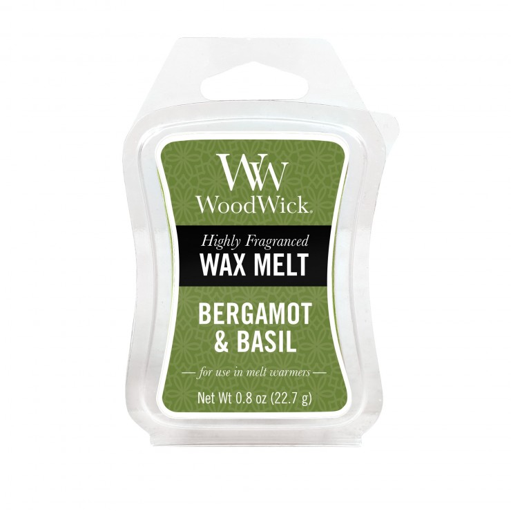 Wosk zapachowy Bergamot and Basil WoodWick Wosk zapachowy Bergamot and Basil WoodWick