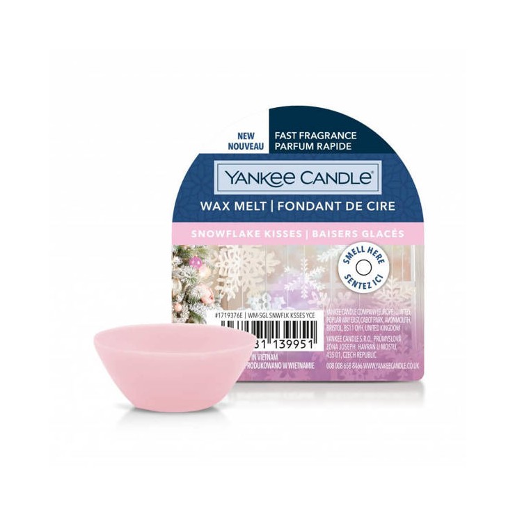 Wosk Snowflake Kisses Yankee Candle