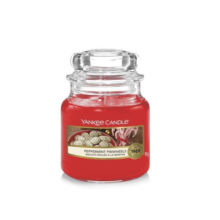 Mała świeca Peppermint Pinwheels Yankee Candle