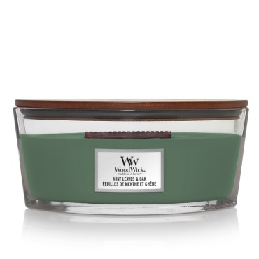 Świeca Hearthwick Mint Leaves & Oak WoodWick