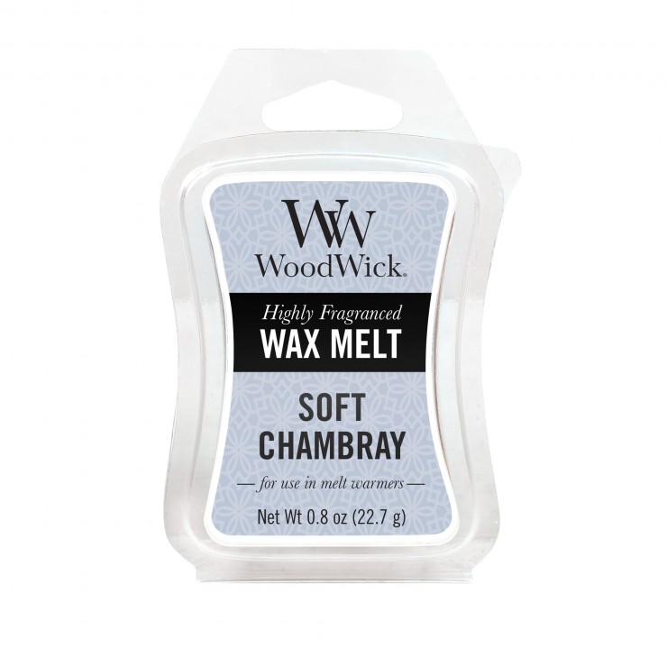 Wosk zapachowy Soft Chambray WoodWick Wosk zapachowy Soft Chambray WoodWick