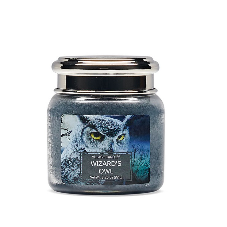 Mała świeca Wizard`s Owl Village Candle Mała świeca Wizard`s Owl Village Candle