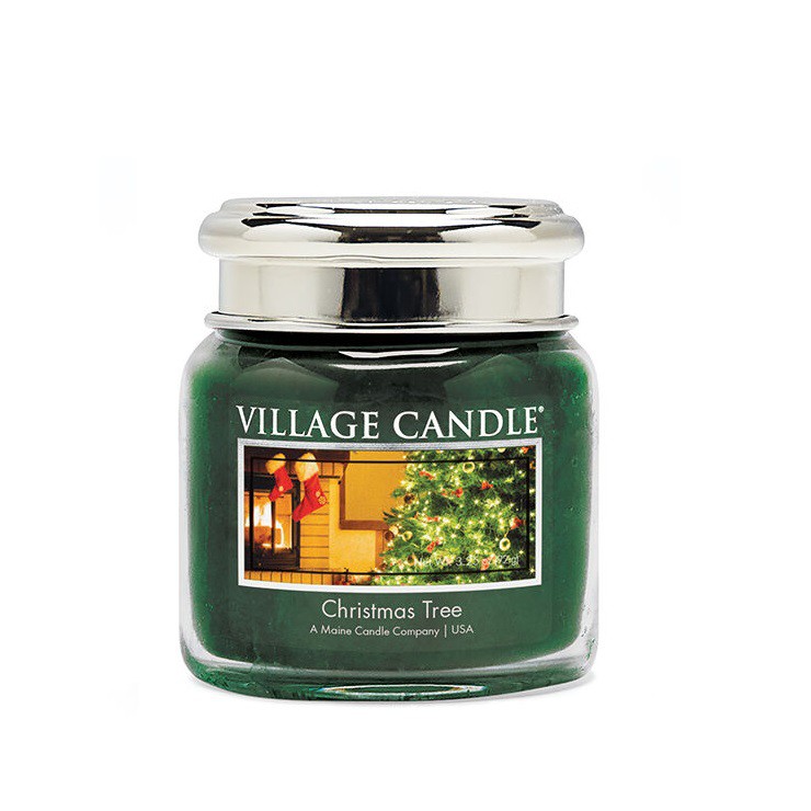 Mała świeca Christmas Tree Village Candle Mała świeca Christmas Tree Village Candle