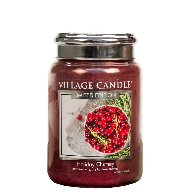 Duża świeca Holiday Chutney Village Candle Duża świeca Holiday Chutney Village Candle