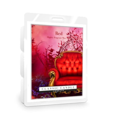 Wosk Red Classic Candle