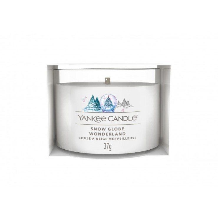 Świeca mini Snow Globe Wonderland Yankee Candle Świeca mini Snow Globe Wonderland Yankee Candle
