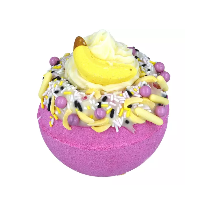Musująca kula do kąpieli Banana Delight Bomb Cosmetics