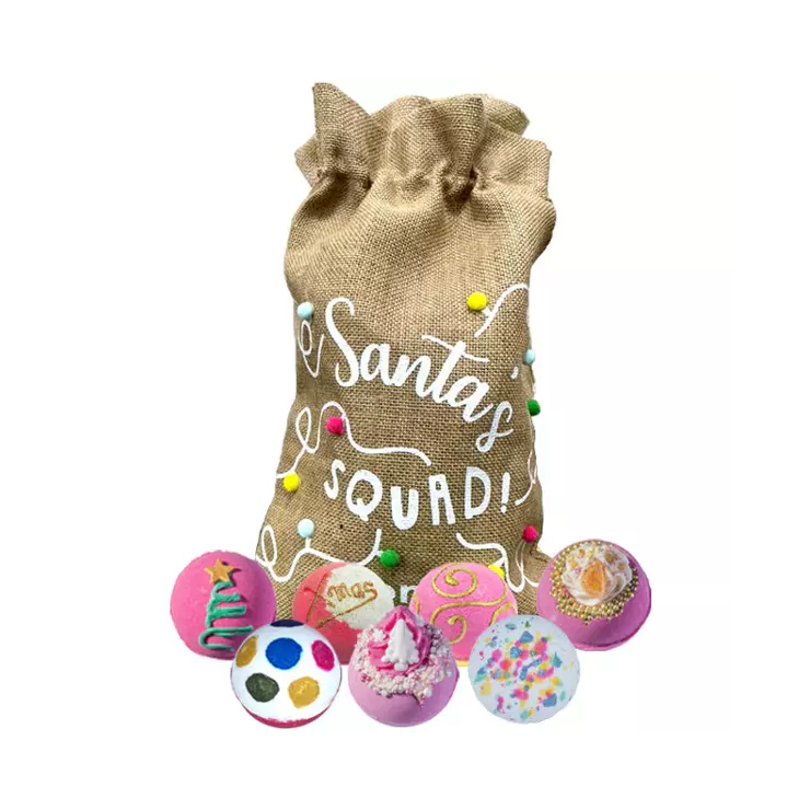 Zestaw upominkowy worek Santa's Squad Bomb Cosmetics Zestaw upominkowy worek Santa's Squad Bomb Cosmetics
