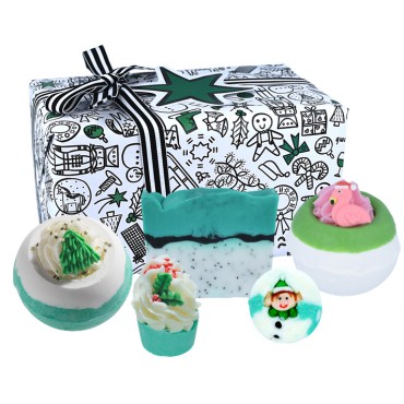 Zestaw upominkowy A White Christmas Bomb Cosmetics