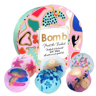 Zestaw upominkowy Pomaluj tęczę Bomb Cosmetics
