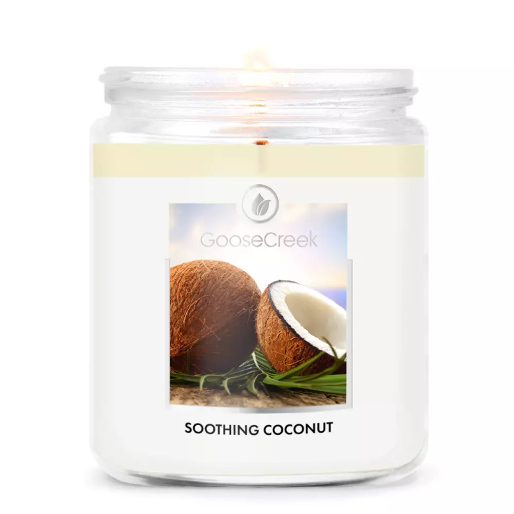 Mała świeca Soothing Coconut Goose Creek Candle Mała świeca Soothing Coconut Goose Creek Candle
