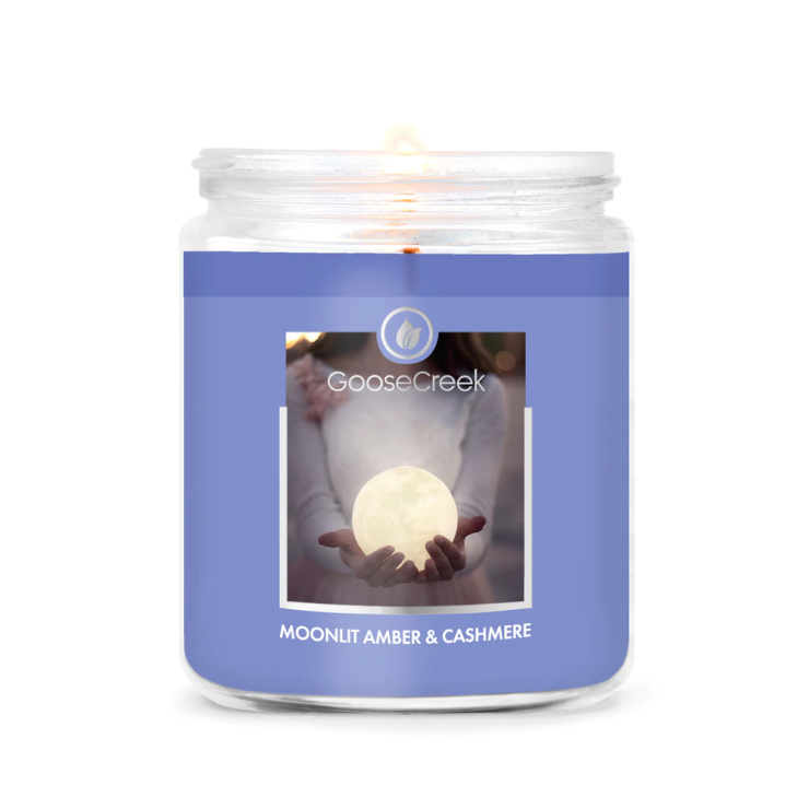 Mała świeca Moonlit Amber & Cashmere Goose Creek Candle Mała świeca Moonlit Amber & Cashmere Goose Creek Candle