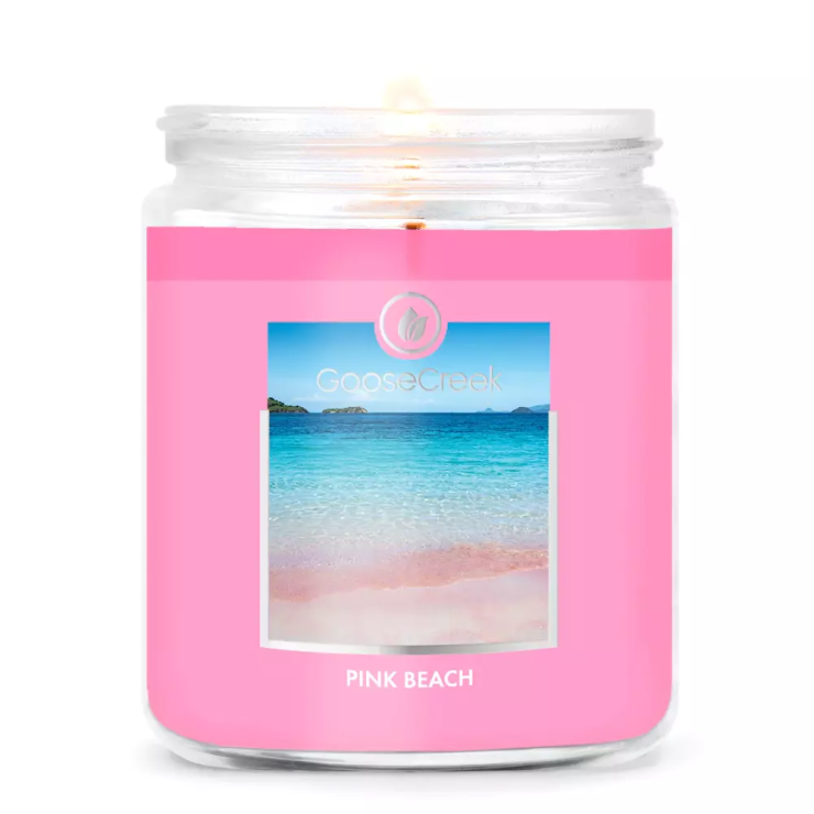 Mała świeca Pink Beach Goose Creek Candle Mała świeca Pink Beach Goose Creek Candle
