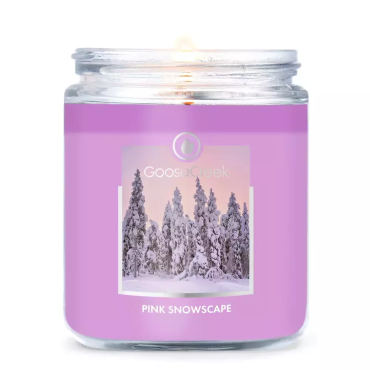 Mała świeca Pink Snowscapes Goose Creek Candle